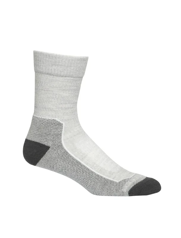 Women's Merino Hike+ Light Crew Socks Blizzard Heather