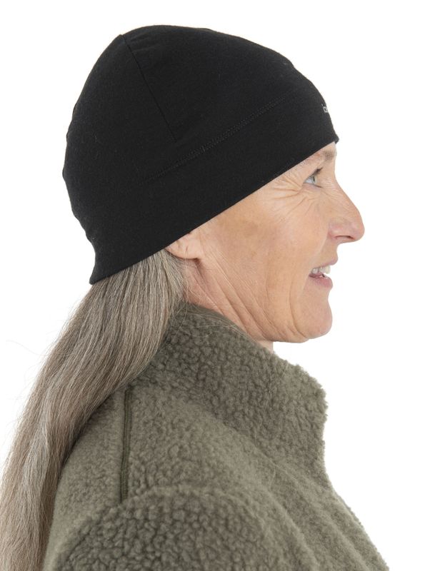 Unisex Merino 200 Oasis Beanie Black