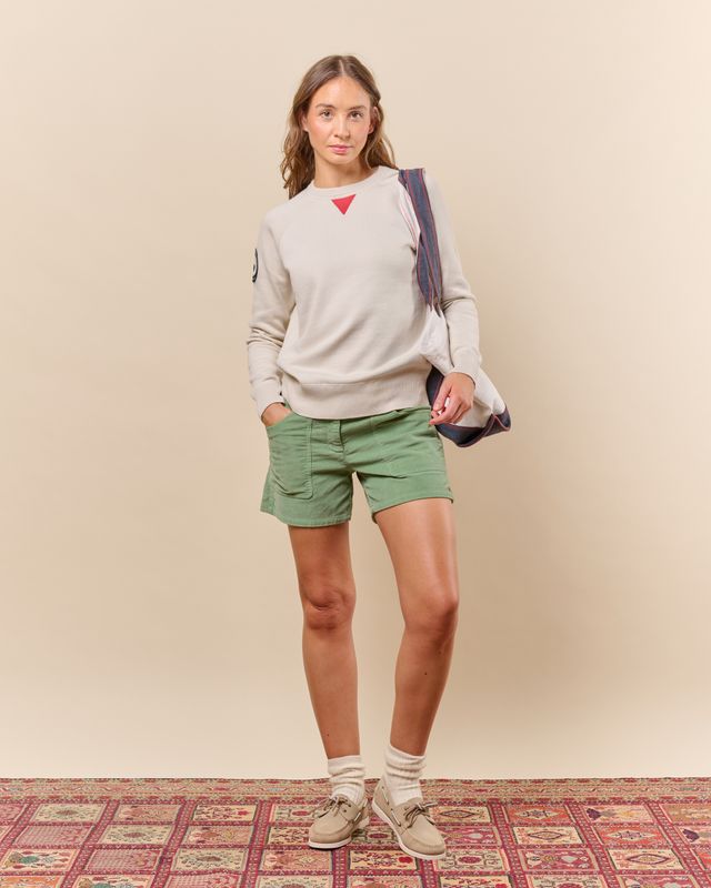 Lascar Crew Neck Womens Oatmeal