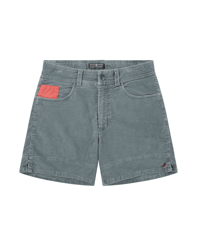 6Incher Wild Velvet Shorts Mens Stormy Blue