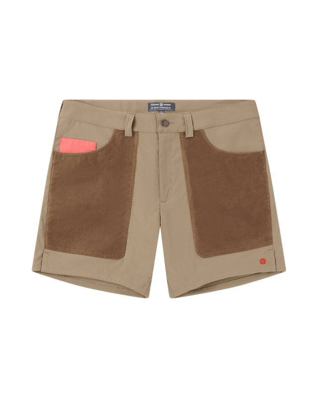 7Incher Field Shorts Mens Cowboy/Tan