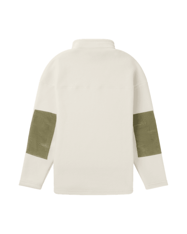 V-Bond Cord Fleece Mens Natural/Olive Ash
