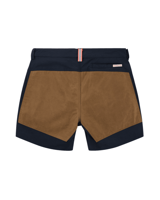 7Incher Field Shorts Mens Faded Navy/Tan