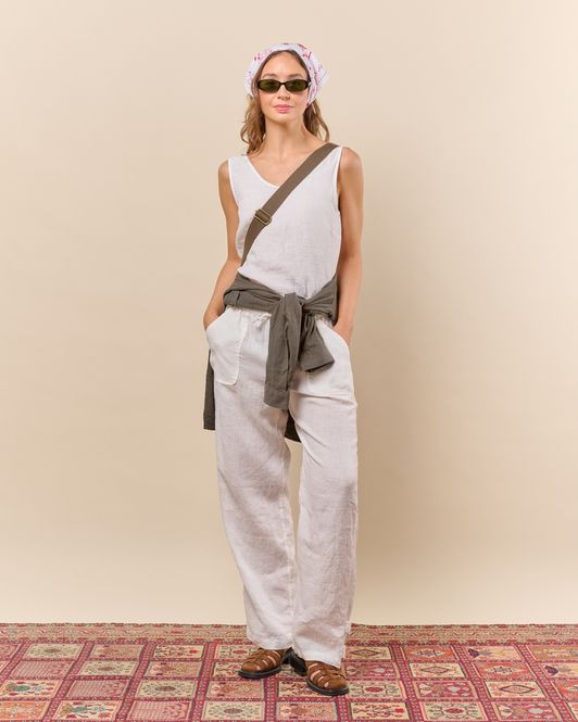 Hovedbilde Safari Linen Top Womens ...