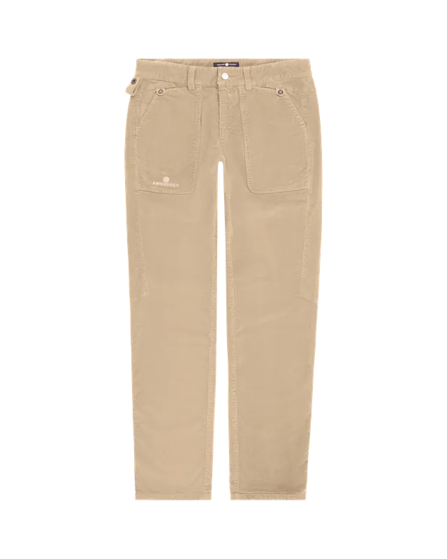 Fjordcord Slacks 16 Wale Mens Desert
