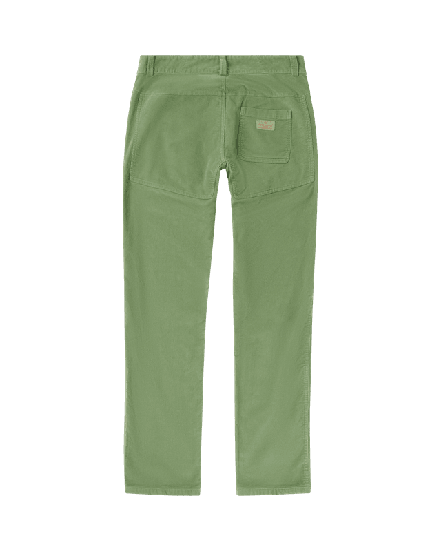Fjordcord Slacks 16 Wale Mens Willow Green