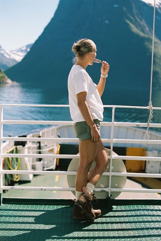 Amundsen Oslo Tee Womens White