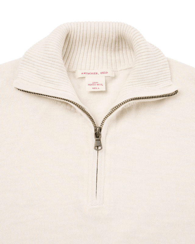 Amundsen Peak Half Zip Mens Oatmeal