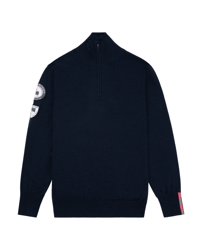 Amundsen Peak Half Zip Mens Faded Navy
