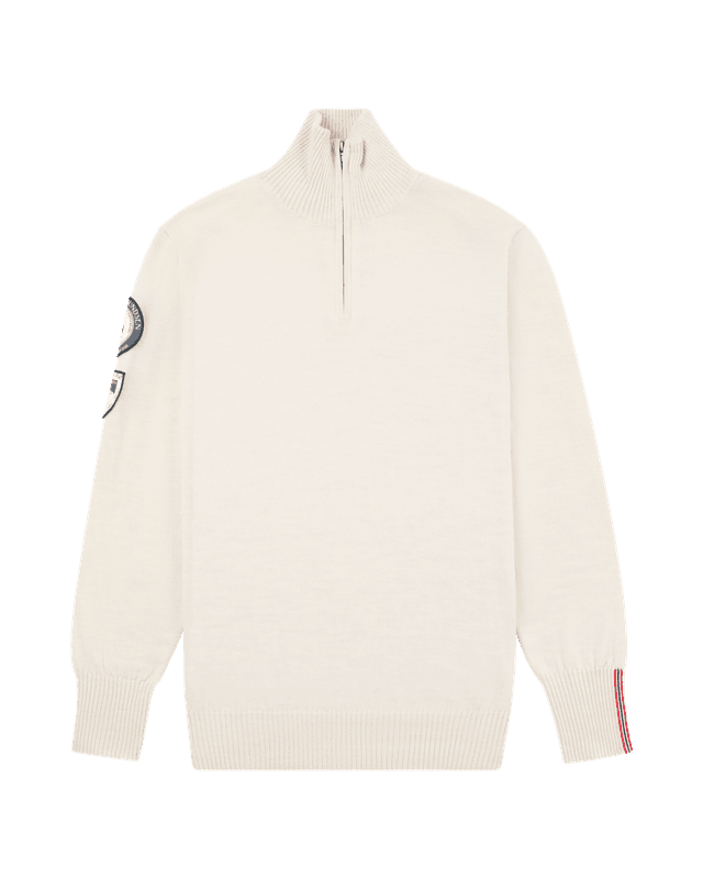 Amundsen Peak Half Zip Mens Oatmeal