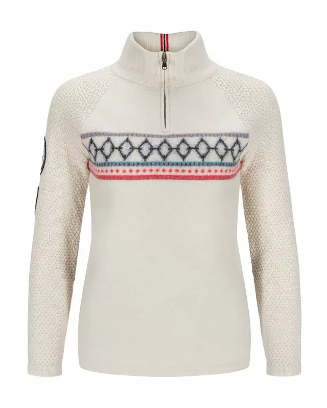 Boiled Ski Sweater W´s 602 Oatmeal mix