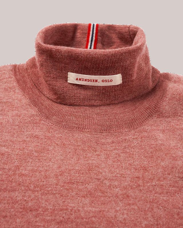 Boiled Turtle Neck W´s 190 Peony Pink