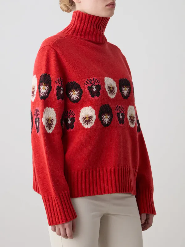 WN x Markarian Sweater women Red