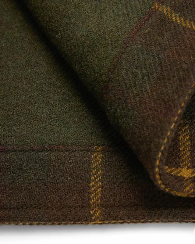 Amundsen Wool Jacket Unisex 215 Hunter Brown Checks