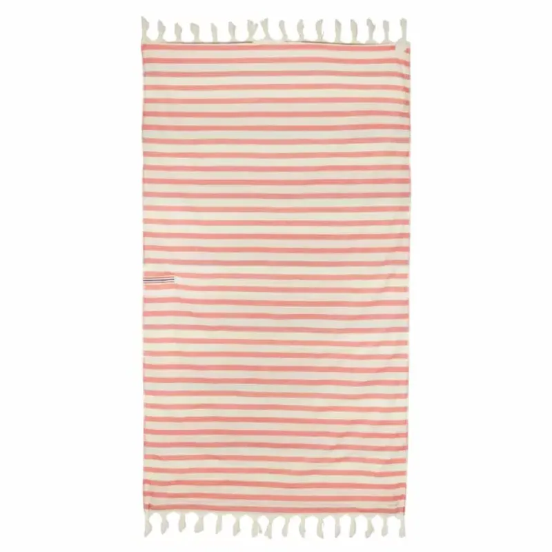 AMUNDSEN Travel Beach Towel 160 Weathered Red