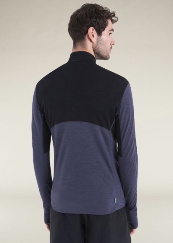M's 200 Realfleece Descender LS Half Zip Jacket Black / Graphite