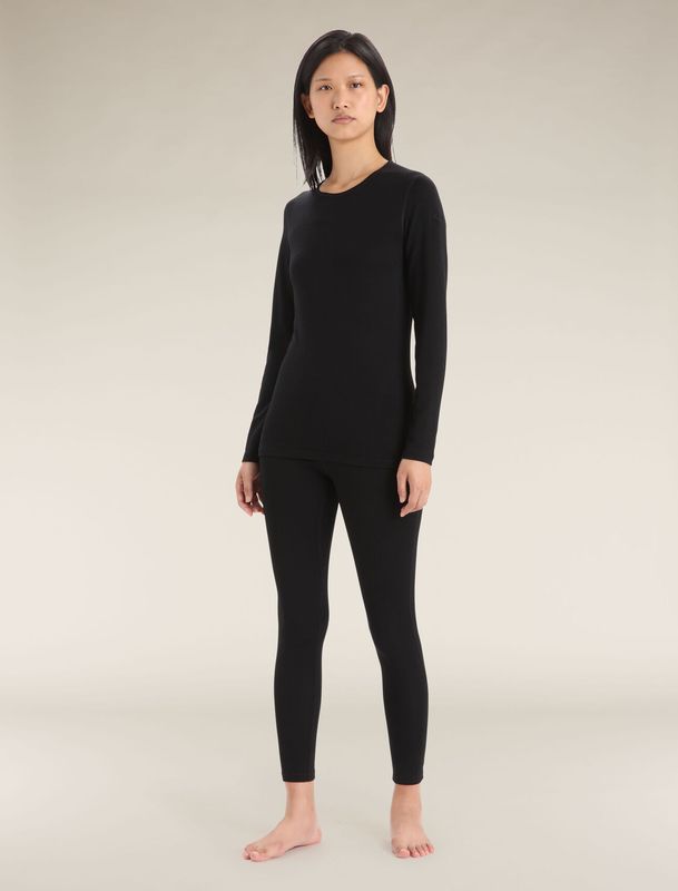  Women's Merino 260 Tech LS Crewe Thermal Top Black