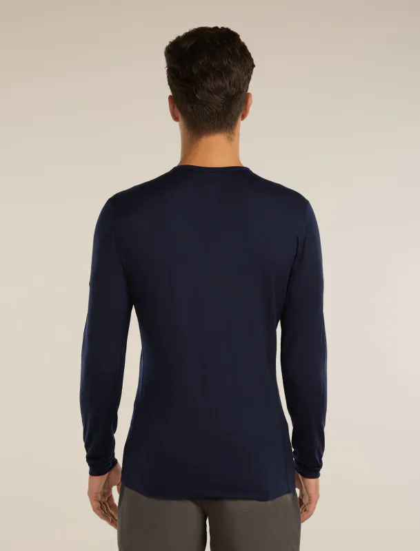 Men´s Merino 200 Oasis Thermal Top Bear Tour Midnight Navy