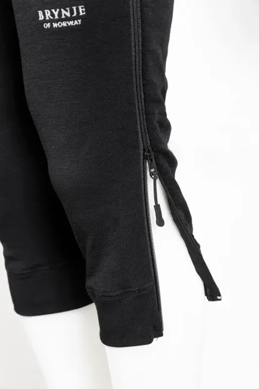 Arctic Zip-off Longs 3/4 Legs Black