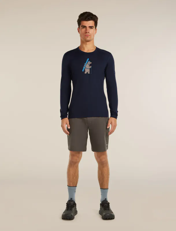 Men´s Merino 200 Oasis Thermal Top Bear Tour Midnight Navy