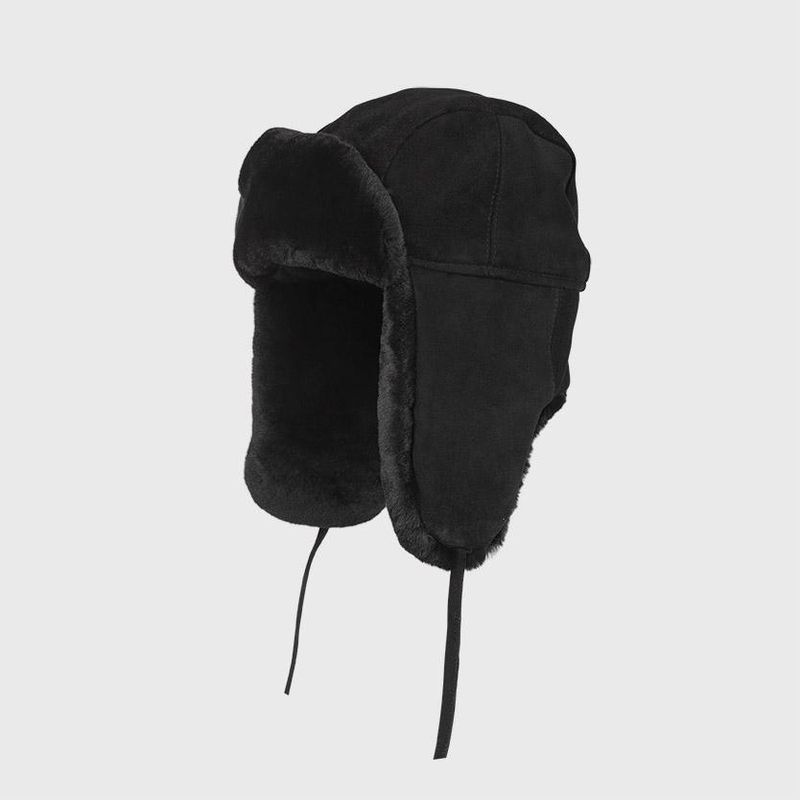 Goat Suede/Sheepskin TH900 – Black/Black