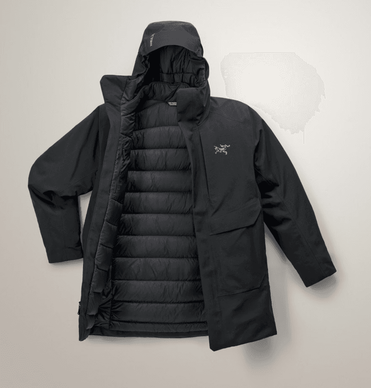 Therme Down Parka Men's Black