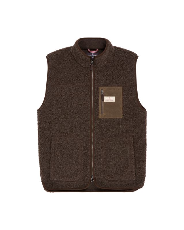 Heroes Wool Fleece Vest M´s 630 Cowboy