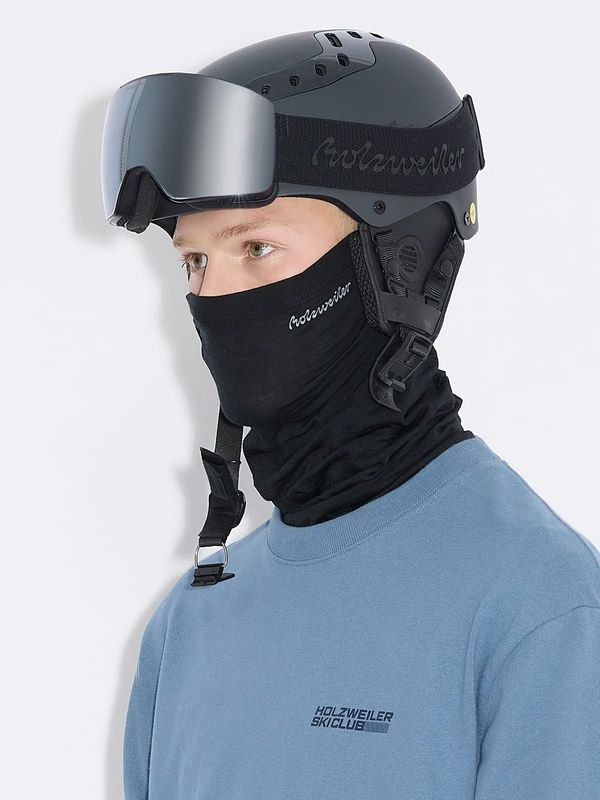 Holzweiler Tryvann Neck Warmer Unisex Black