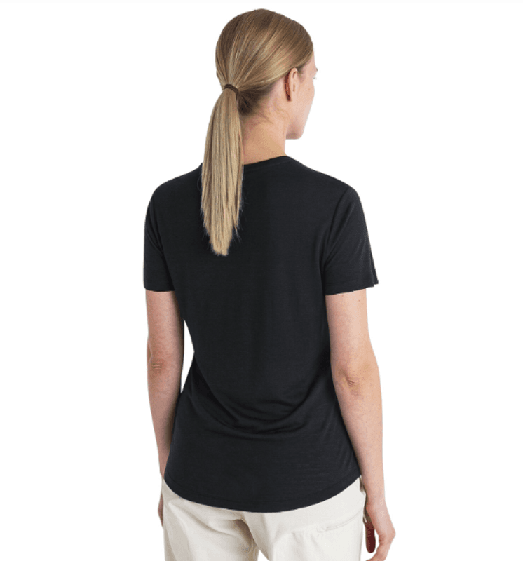 Icebreaker W´s 125 Cool-Lite Merino Blend Sphere SS T-Shirt Black