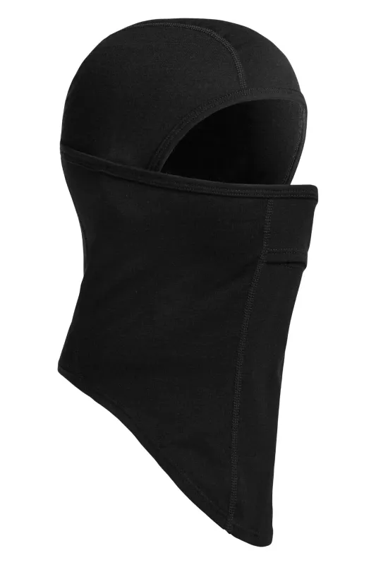 Unisex Merino 200 Oasis Balaclava Black