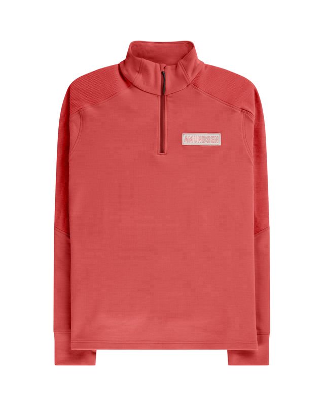 Mountain Airy Half Zip W´s 160 Weathered Red